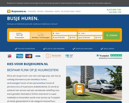 Busje Huren Logo