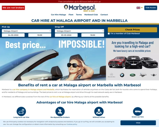 Marbesol Autoverhuur Logo