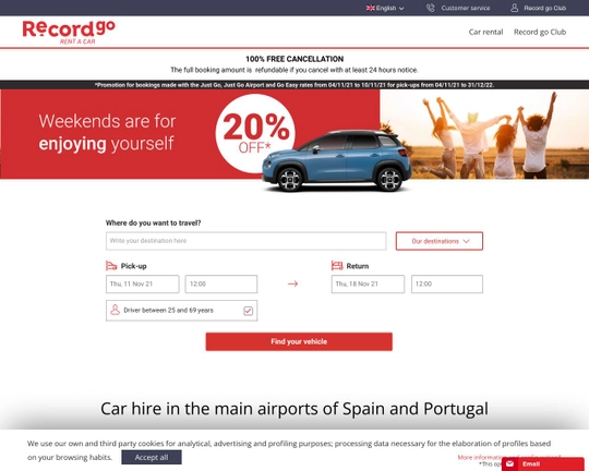 Record Go Rent a Car